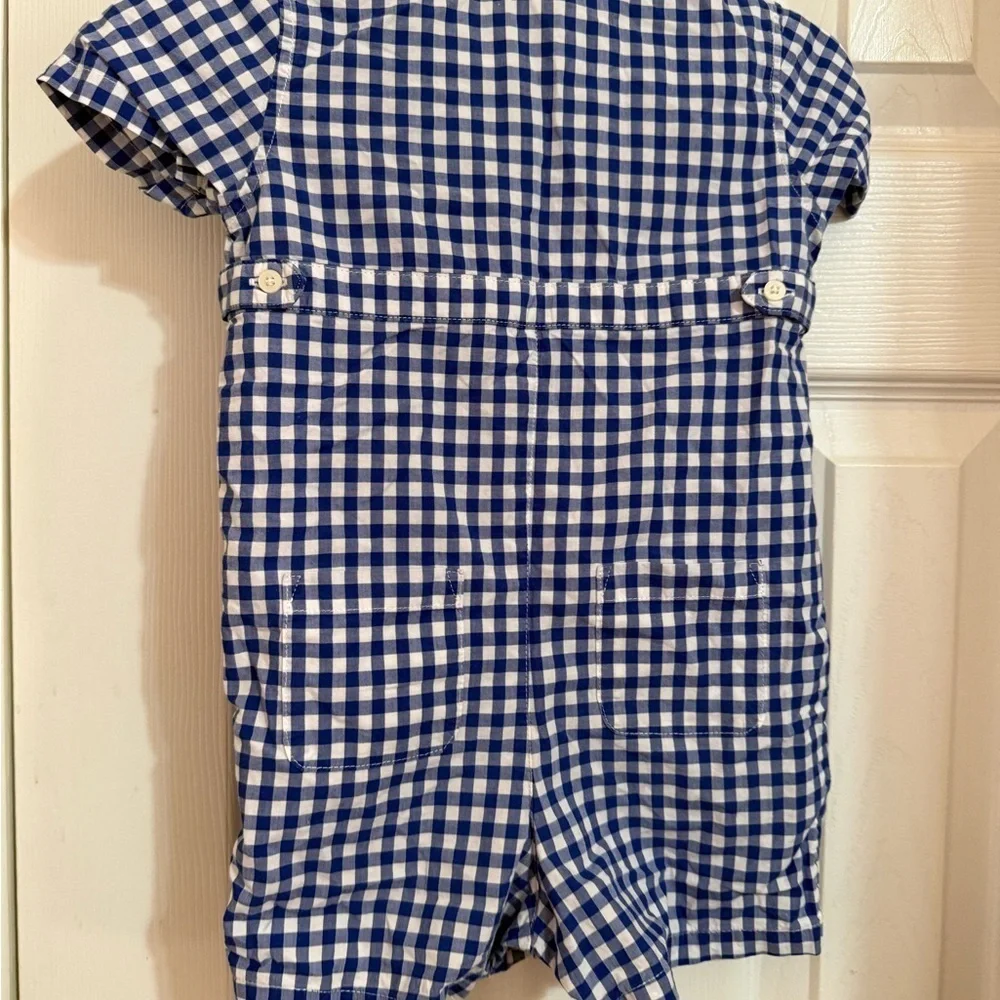 Ralph Lauren Gingham Romper